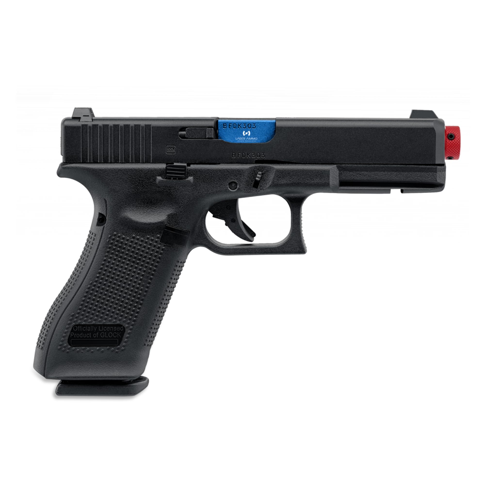 Laser Ammo G17 G19 Recoil Enabled SureStrike Training Laser Device (Class I, 3.5mW) for use with Training Targets and Systems