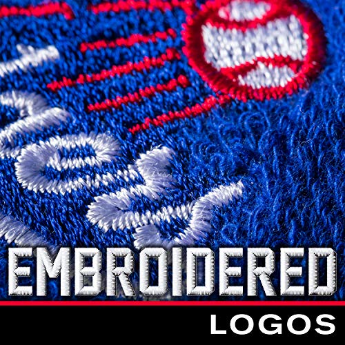 franklin sports mlb team licensed baseball wristbands - mlb team logo sweat wristbands - great for costumes  uniforms - pair