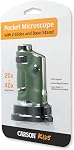 Carson MicroBrite 20x-40x Zoom LED Lighted Pocket Microscope (MM-24)