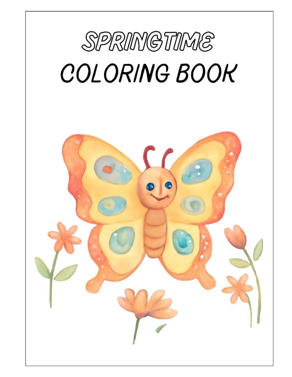 Springtime Coloring Book