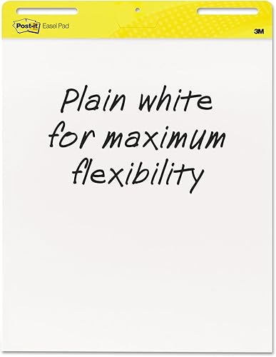 Miniatura 2 de Post-it 559 Almohadillas de caballete autoadhesivas, lisas, 30 cortes, 25 pulgadas x 30 pulgadas, 2CT, blanco