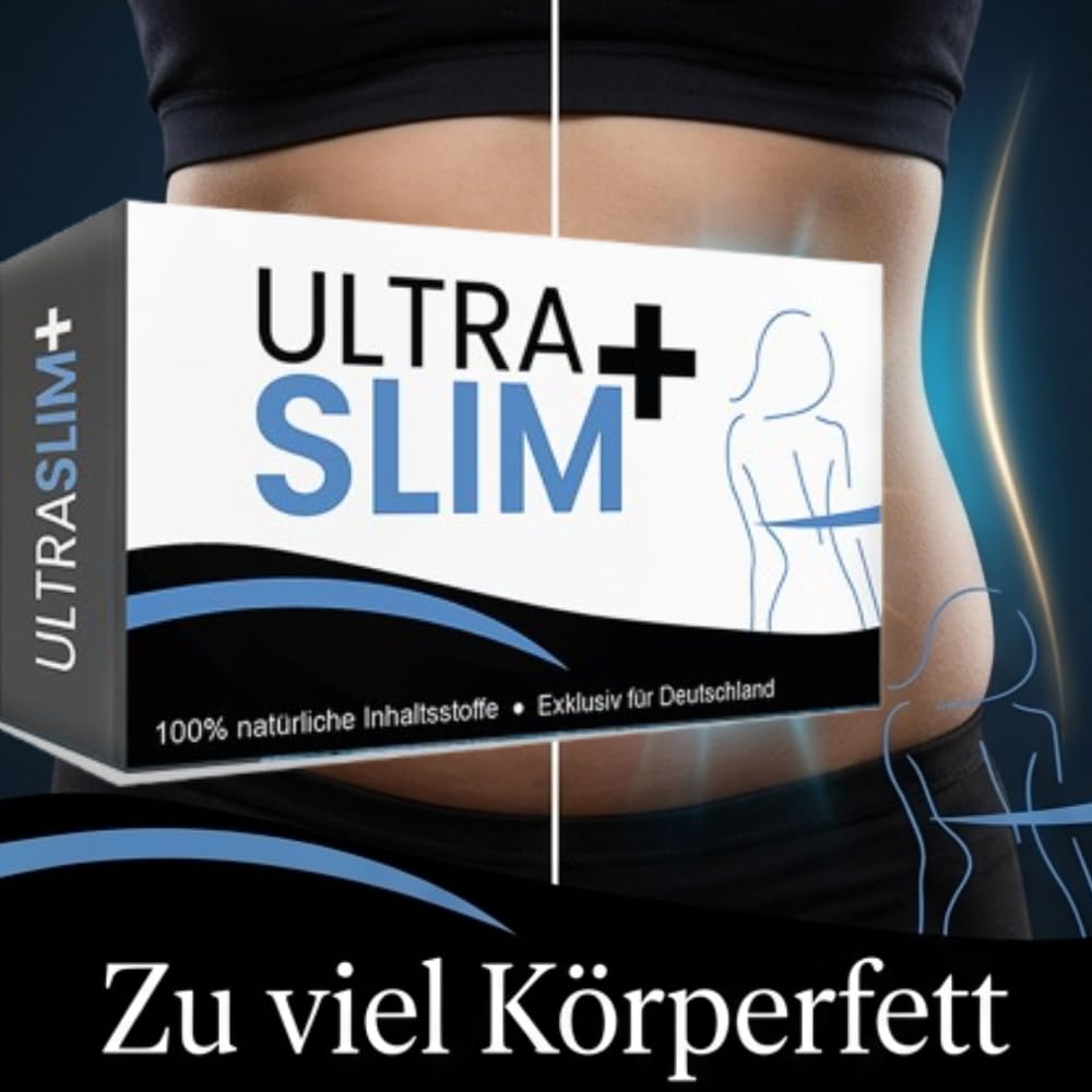 Natürliche Ultra Slim + Abnehm Kapseln mit Garcinia Cambogia, Koffein und Bittermelonen-Extrakt. Erreiche mit Ultra Slim+ dein wohlfühl Gewicht!!!