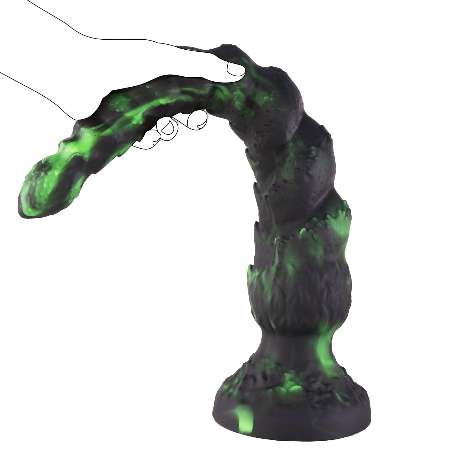 Extra Long Anal Dildo Sex Toys, Silicone Monster Dildos Anal Plug