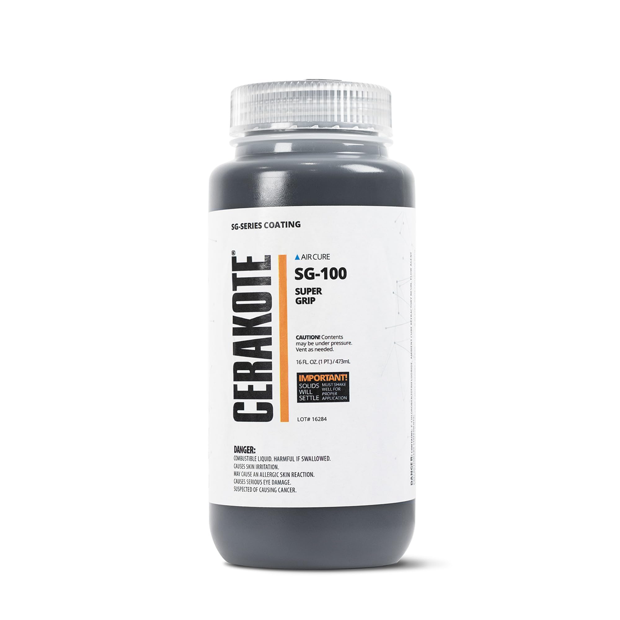 CERAKOTE® Super Grip (AIR Cure) Project Kit (SG100) The Permanent Non-Slip Coating for Marine, Sports, Outdoor/Indoor, + Other Industry, Applications - Tactile Soft Touch Texture!