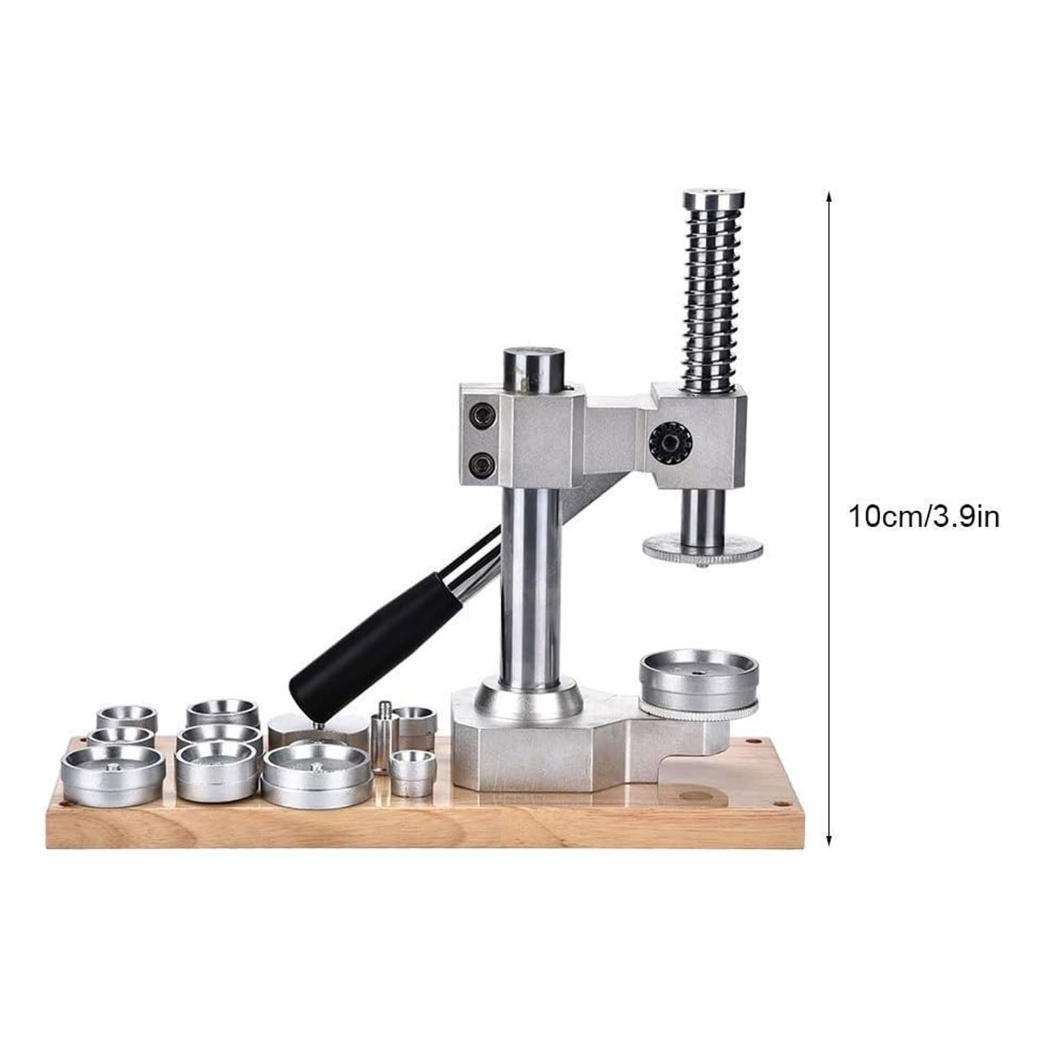 Kit di strumenti per la riparazione di orologi con macchina cilindrica sul fondello della cassa, chiusura della cassa e 12 timbri, strumento di sostituzione della batteria per la copertura posteriore