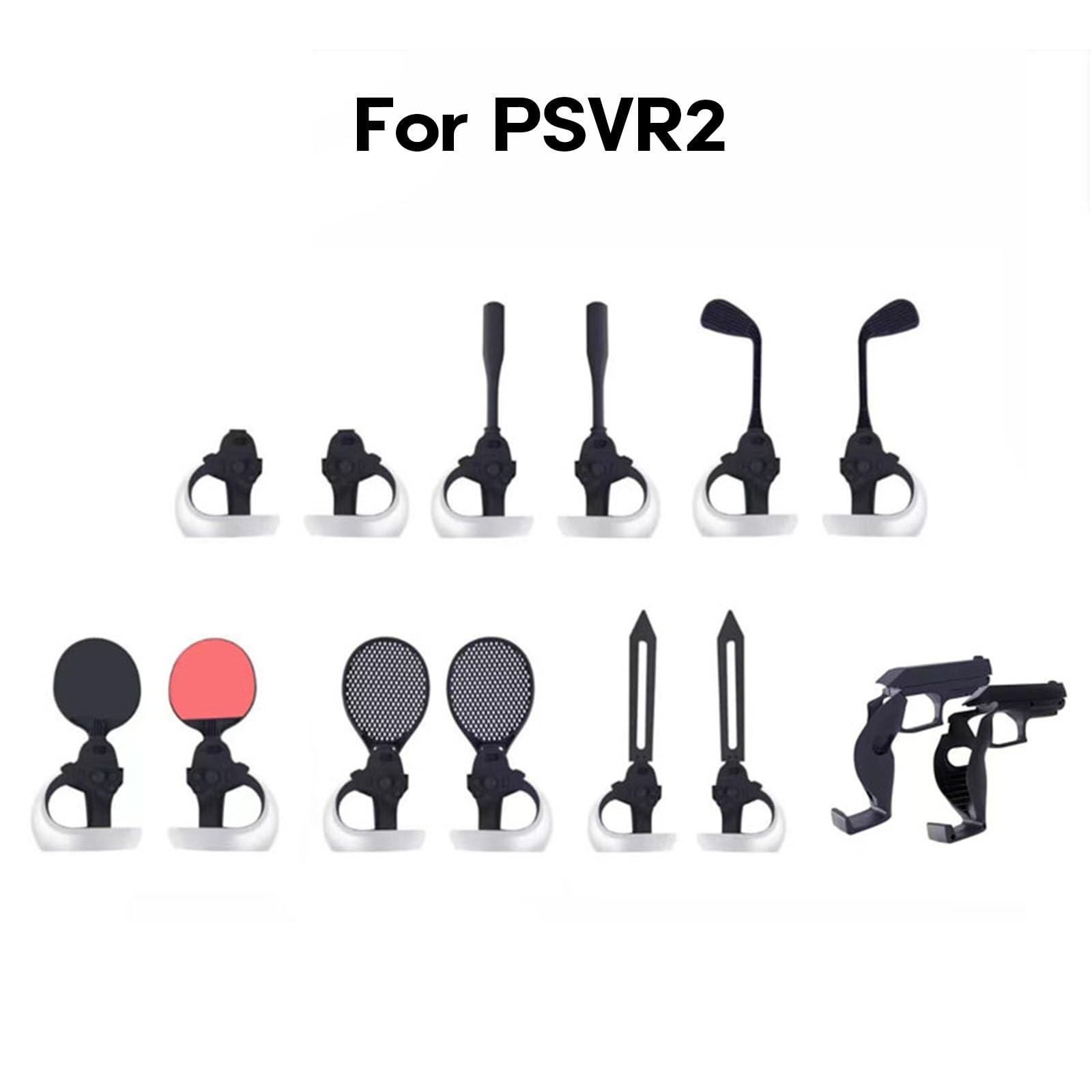 Set 14 in 1 per gioco di copertura per controller PSVR2 Motion Pack calzini Club Tennis Racchetta