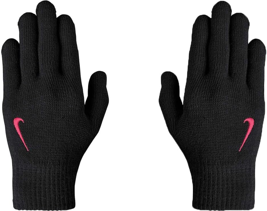 Nike Big Boys Knit Gloves (B(NWG19-038)/P, Small/Medium)