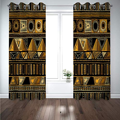 PKTMK Tenda Oscurante Stile Etnico Geometrico
