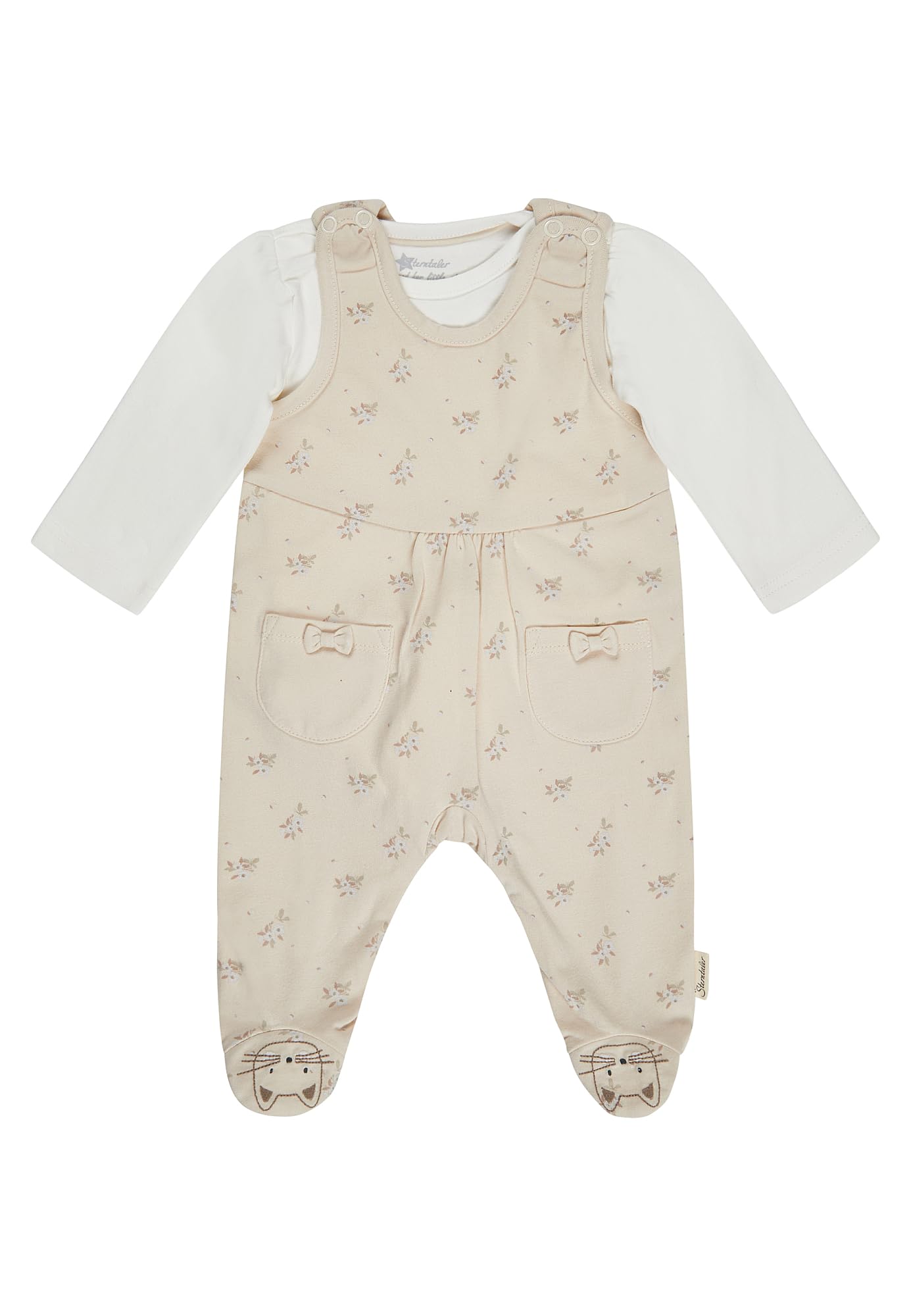 Sterntaler Mädchen Strampler Set Blumen Baby- & Kleinkind-Schlafanzüge