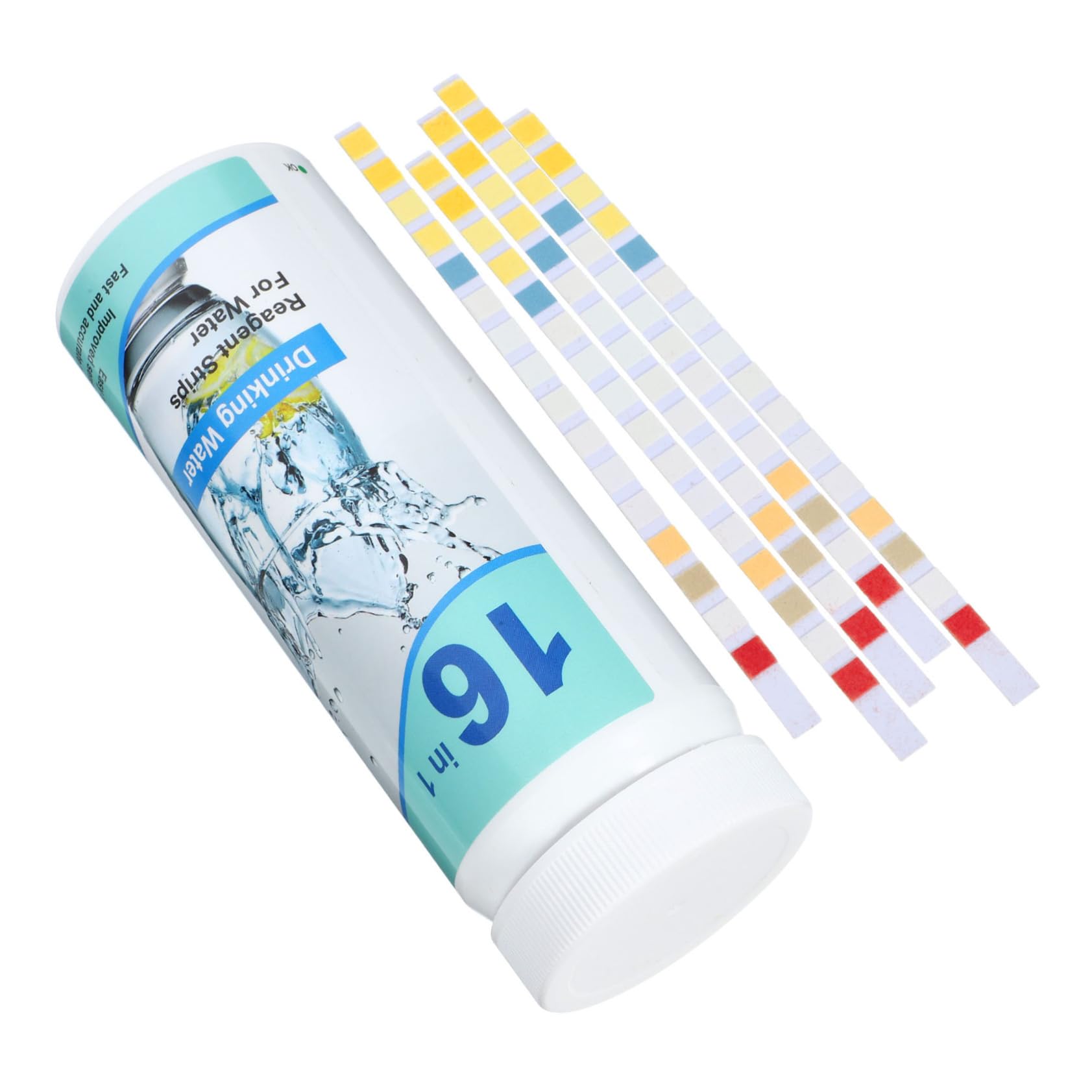 GLEAVI 400pezzi Strisce Test Per La Qualità Kit Di Test Per Potabile Strisce Reattive Per Controllo