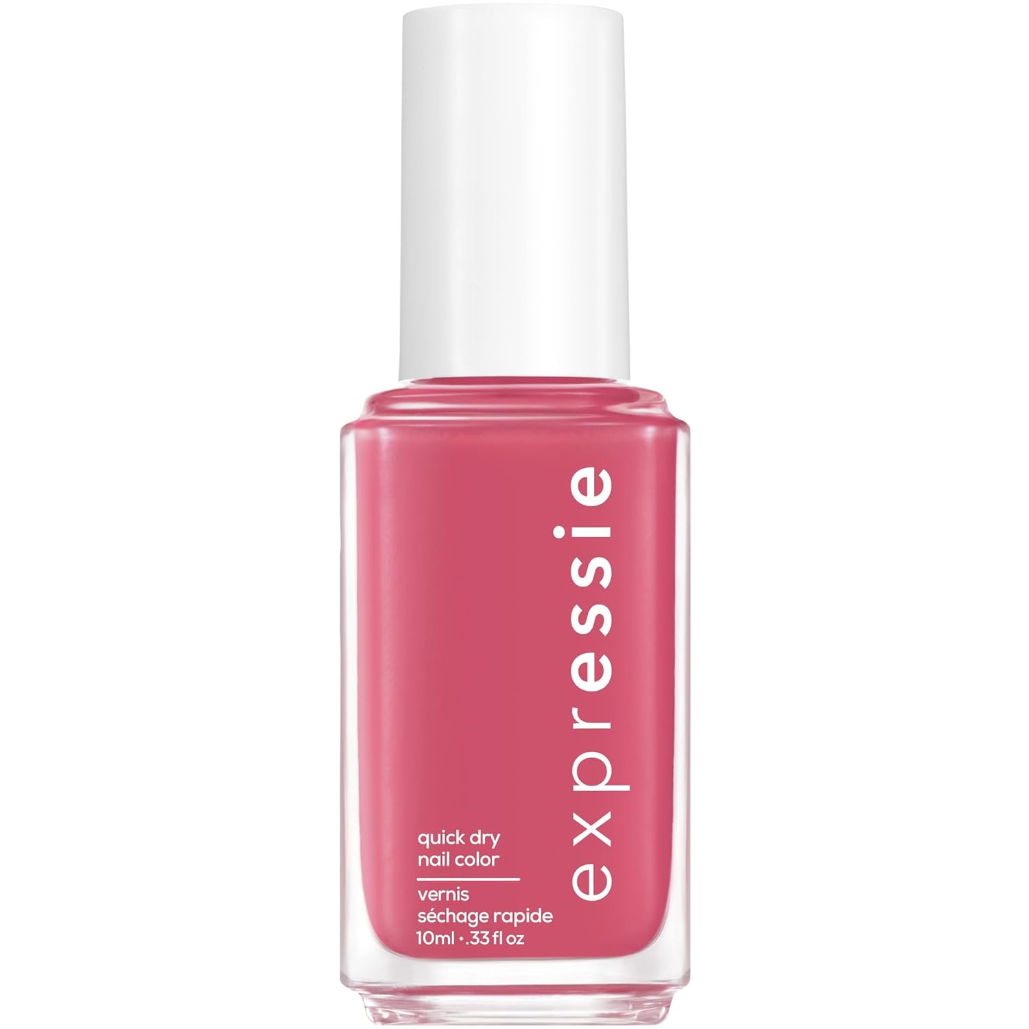 essie Expressie Nail Polish Quick-Dry Hot Pink Nail Polish Vegan Crave The Chaos 0 33 fl oz