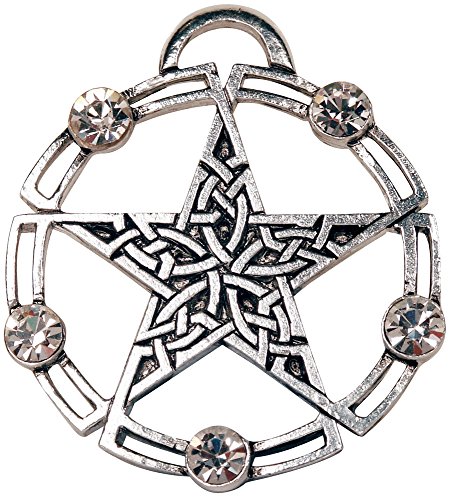 Collier pentagramme celtique, le cadeau symbolique idéal avec cristaux