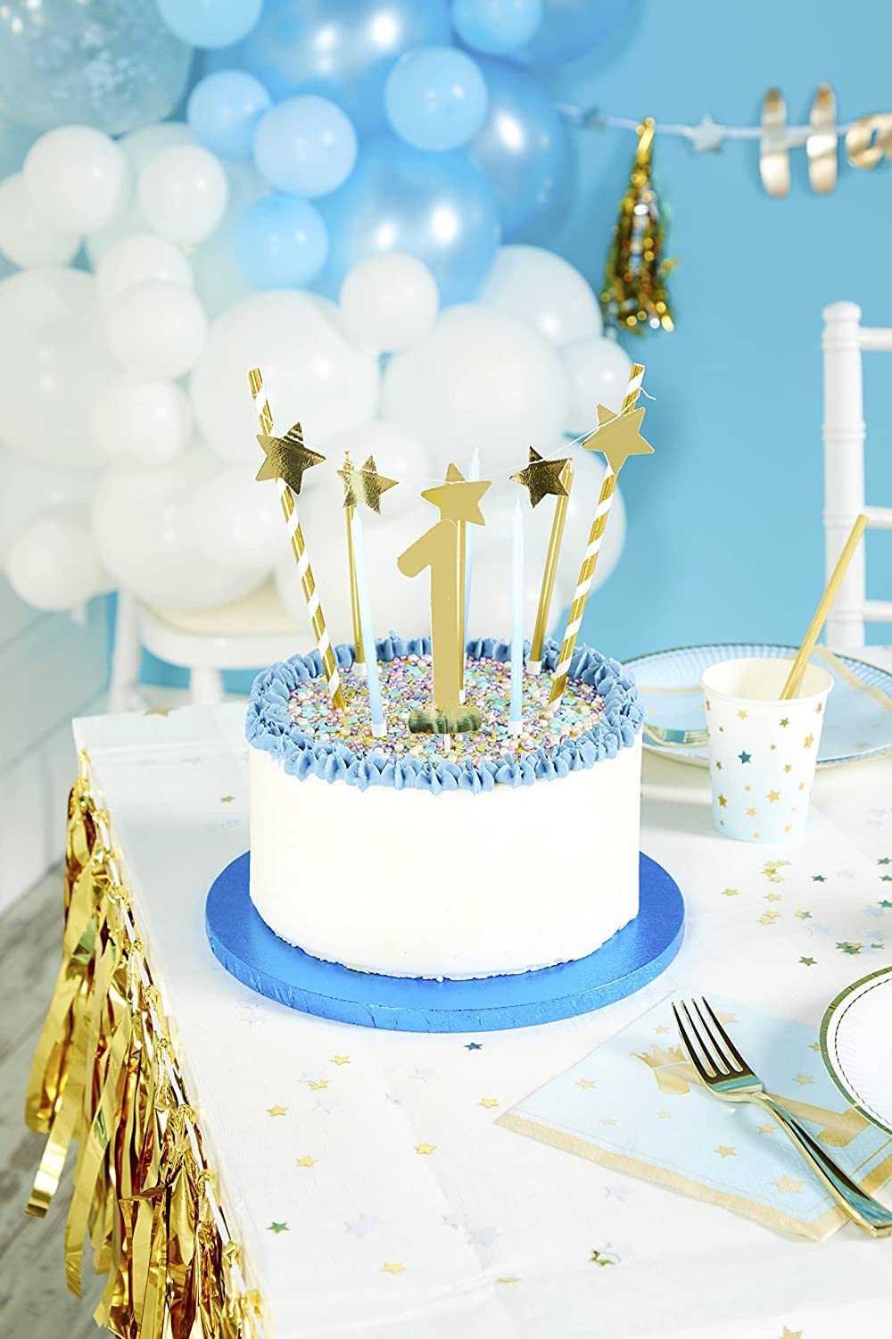 amscan International Party - Piatti di carta da 26,6 cm, confezione da 8