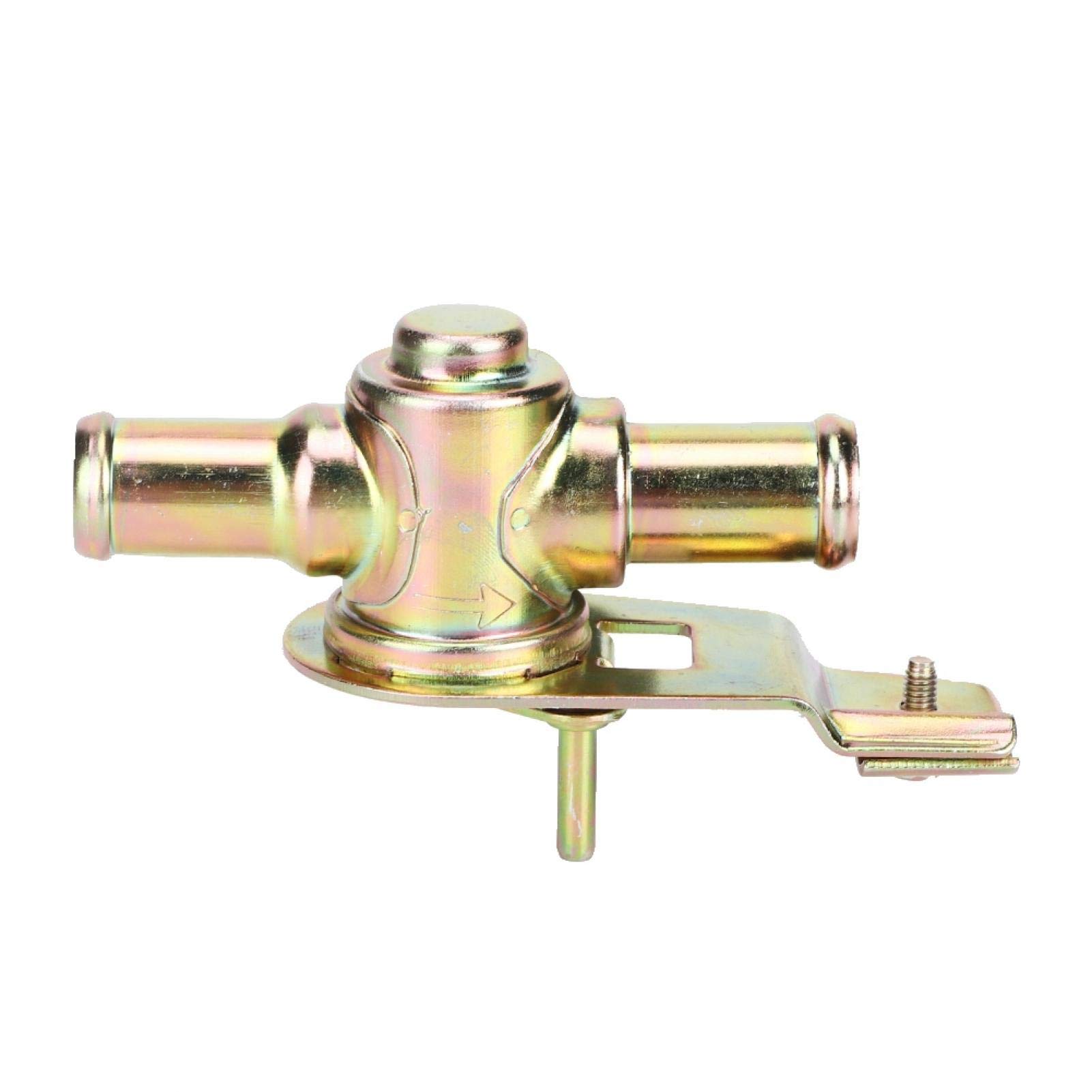 Valvola di controllo del riscaldatore per auto, valvola di riscaldamento in lega di alluminio adatta per serie E & F, per C3UZ18495A YG133
