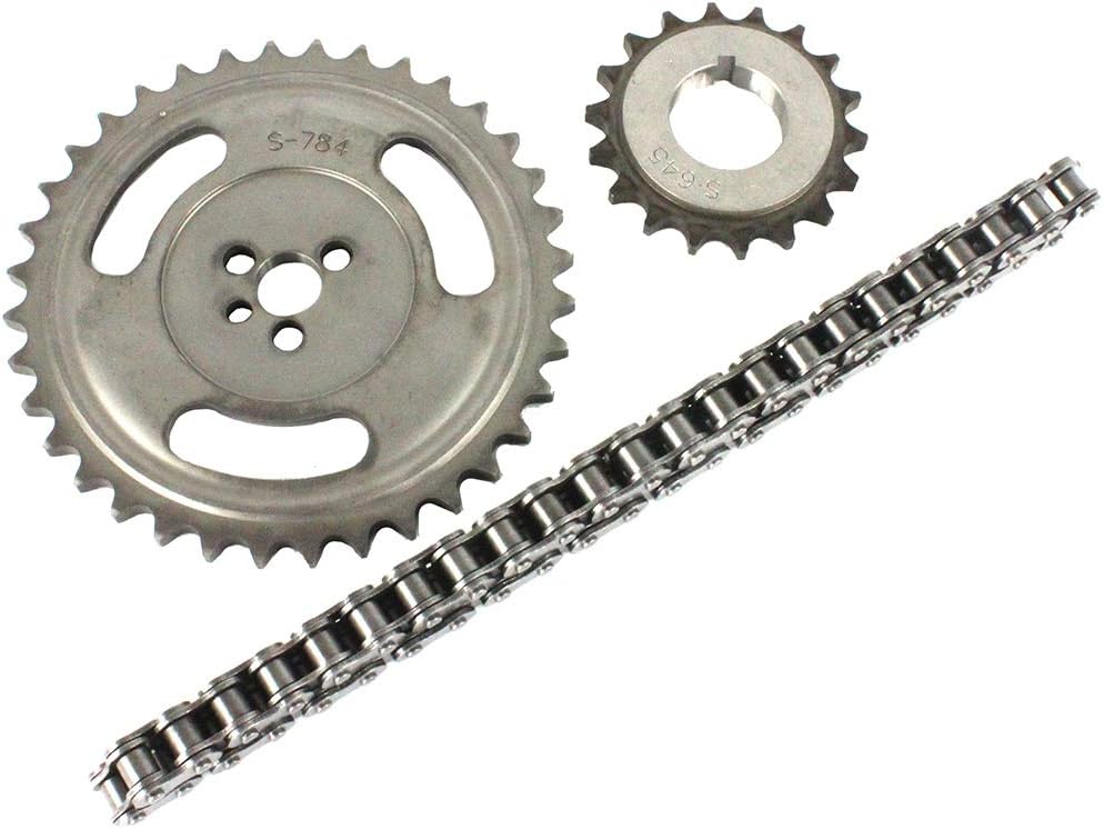 DNJ TK3104A Timing Chain Kit for 1996-2002 Cadillac, Chevrolet, GMC C1500, C1500 Suburban, C2500 5.7L V8 16V OHV 350cid