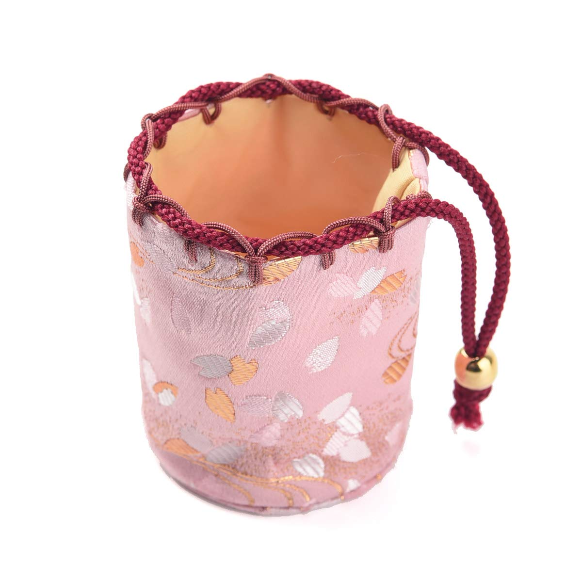 Nishijin Brocade Drawstring Pouch, Kyoto-Made
