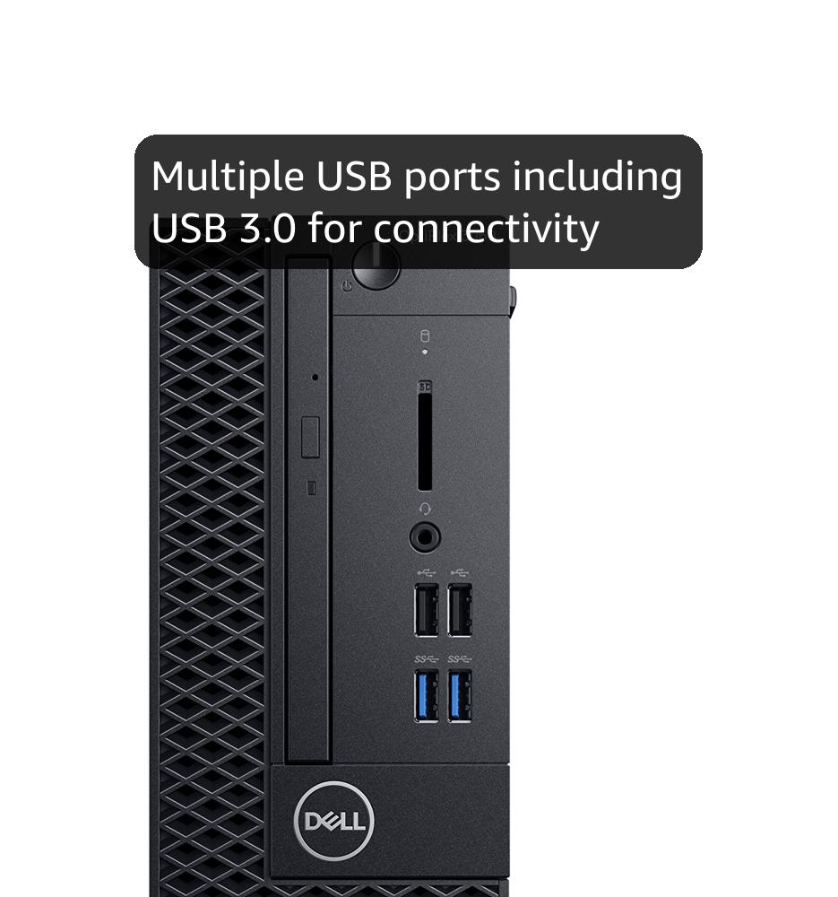 DELL OptiPlex 3060 SFF Desktop PC Intel i5 8500 16GB RAM 512GB SSD TPM 2.0 Windows 11 Pro (1D1G7) (Renewed)