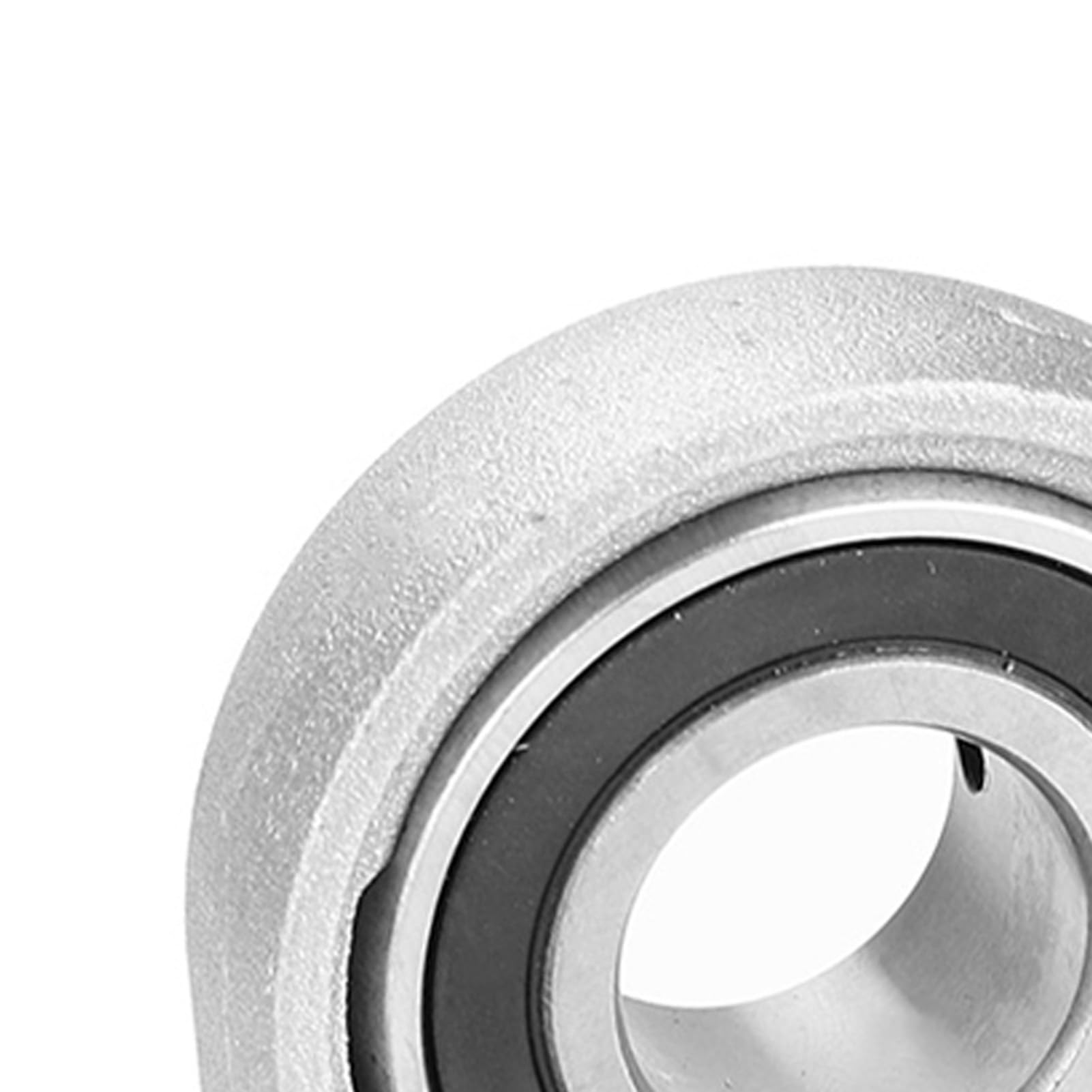 Rodamiento de chumacera de 20 mm, diámetro interior KP004 Rodamientos de chumacera de 20 mm Orificio de brida de cojinete de almohada Soporte montado en el centro autoajustable