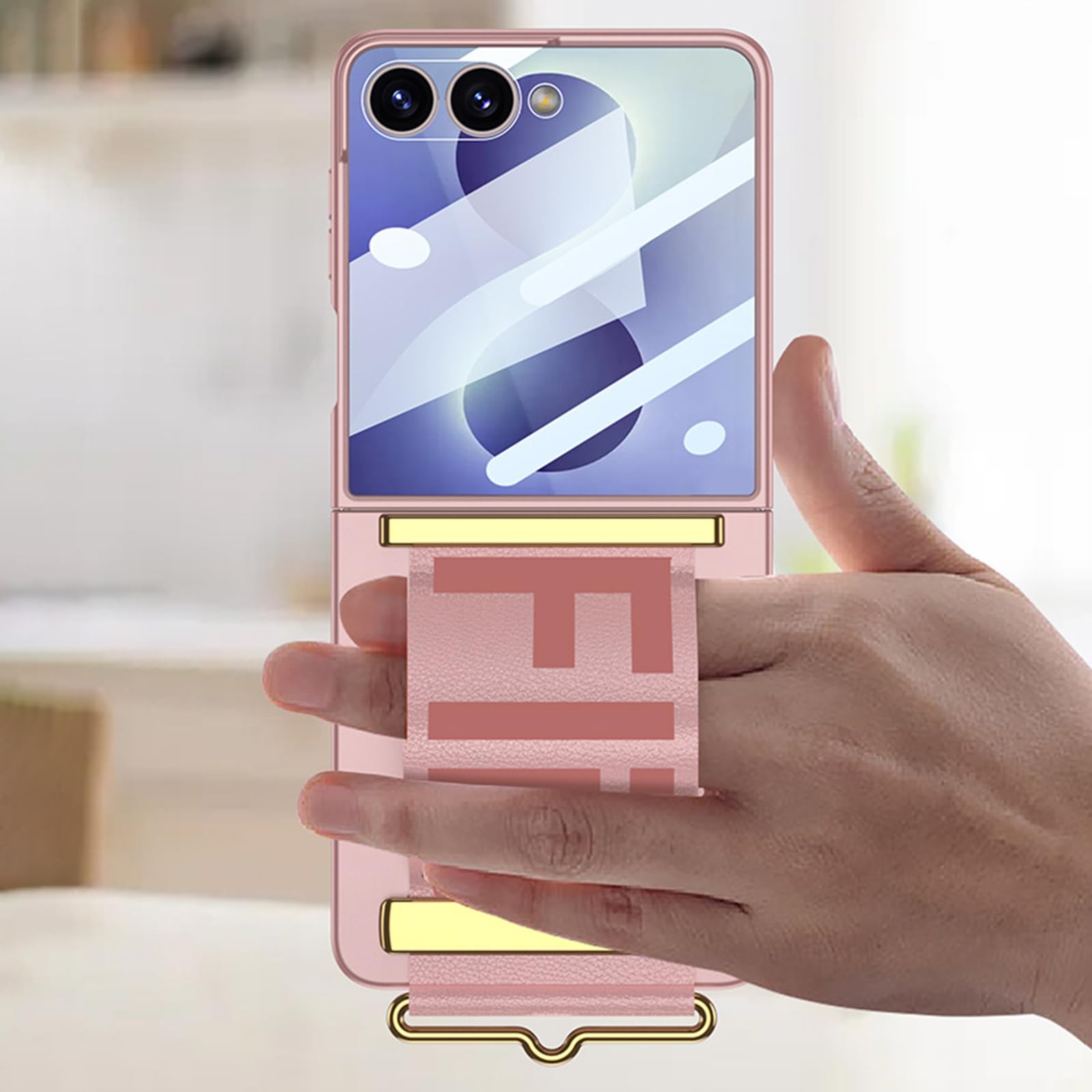 Funda para Samsung Galaxy Z Flip 8, Cristal Templado Pantalla Protección
