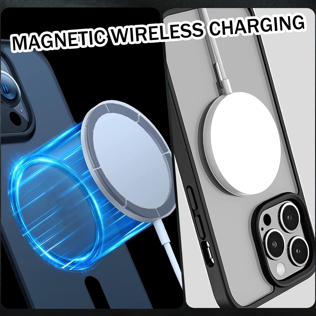 4 Pezzi Adesivo Universale Ad Anello in Metallo per Magnete Ad Anello, Compatibile con Caricatore Senza Fili Magnetico, Non Magnetici, Non Magnetici