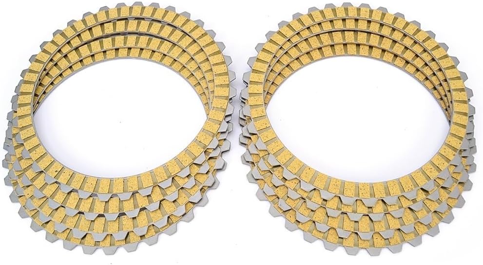 Clutch Friction Plate Kit Motorcycle Friction Clutch Disc Plates Kit XB 12S 12SCG 37911-90 for Buell XB12S XB12SCG 2006 2007