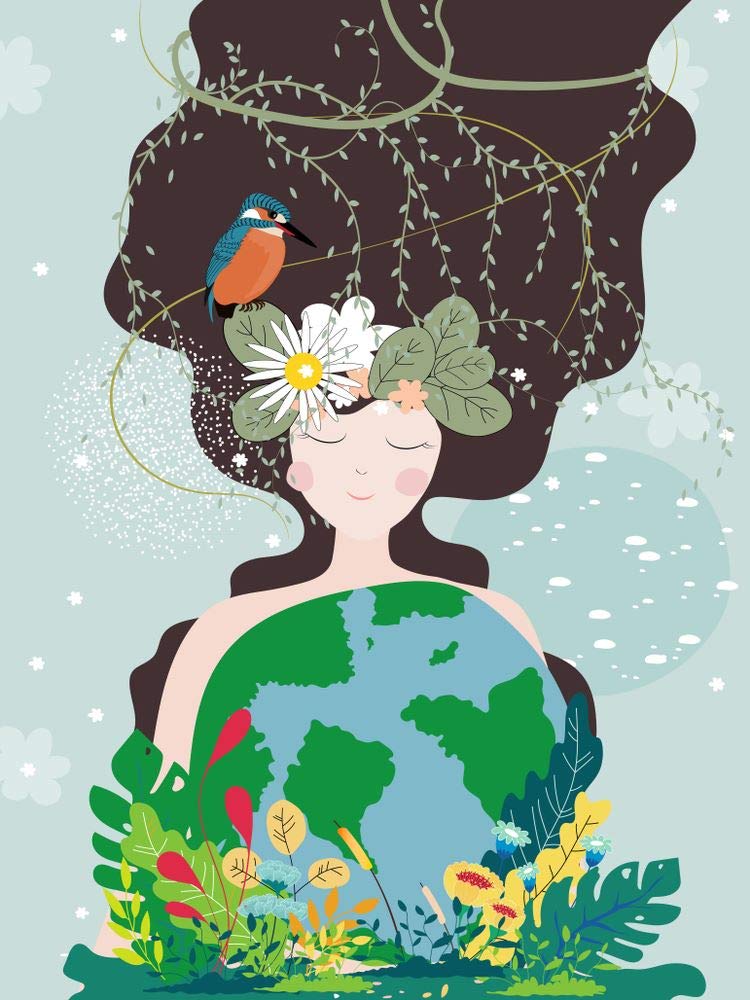 5 Ace other earth day sticker poster|save environment|NO plastic