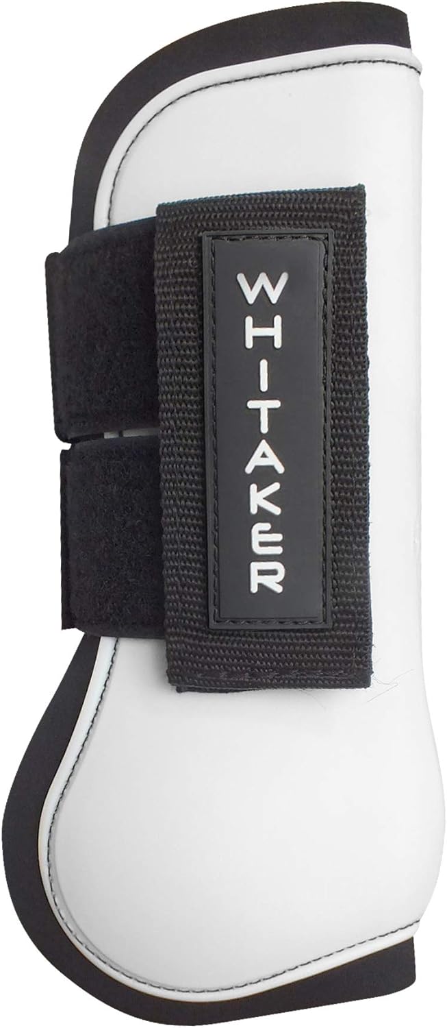 John Whitaker Set of Tendon and Fetlock Boots Full Size White