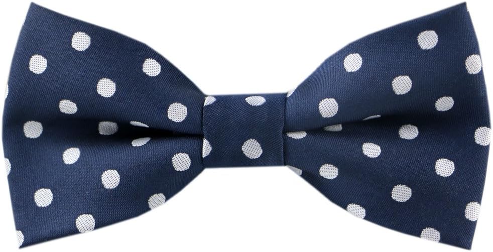 Boys Handmade Pre-Tied Classic Polka Dot Bow Ties