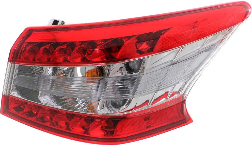 For Nissan Sentra Rear Tail Light 2013 2014 2015 Passenger Side LED For NI2805100 | 26550-3SG0A