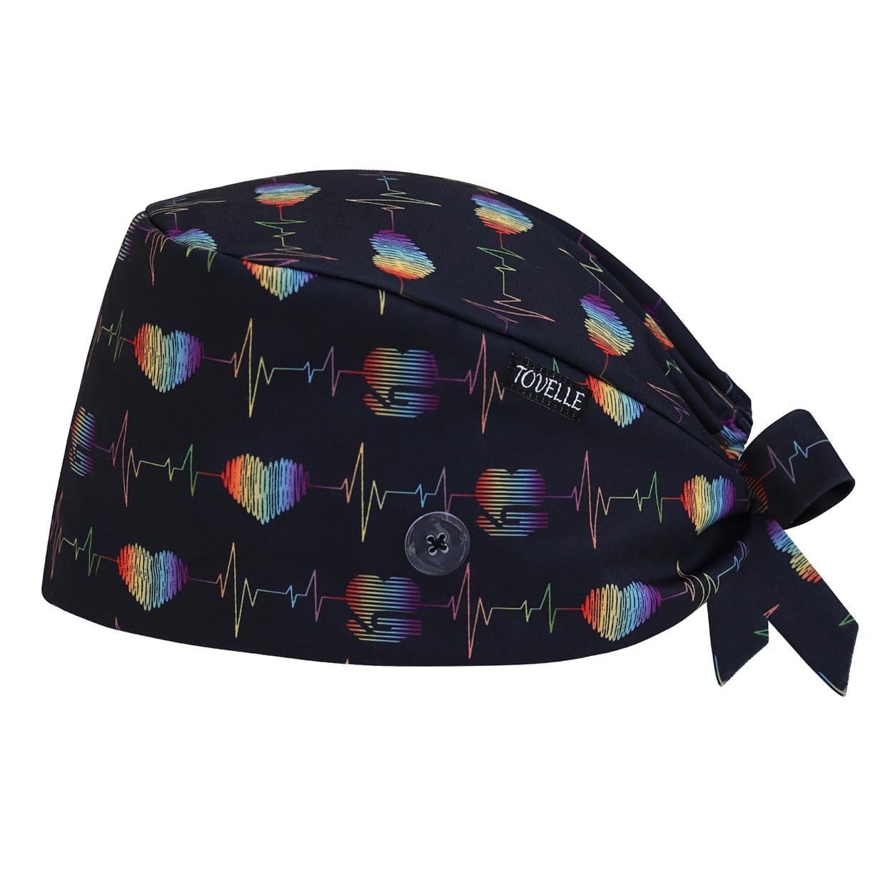 Scrub Caps for Men with Buttons,Classic Surgical Caps