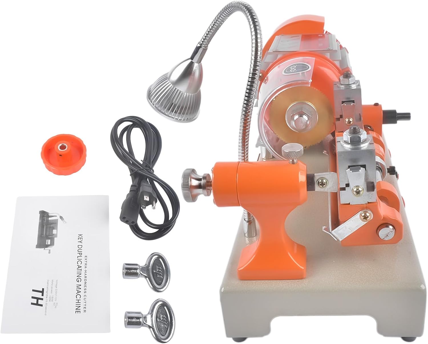Automatic Metal Cutting Machine, 110V 120W 2-in-1 Manual & Automatic Cutter, Precision Slotting Machine for Hardware Stores