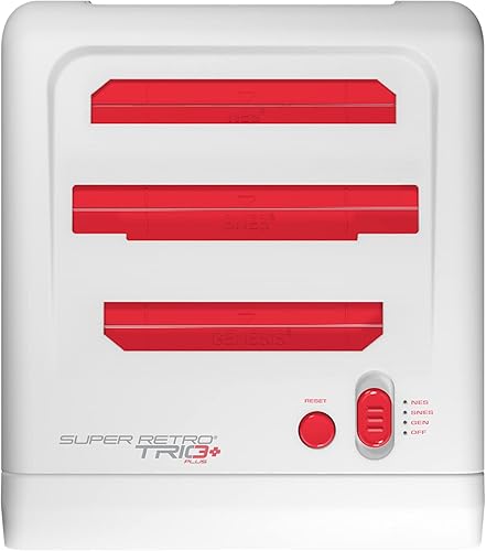 Miniatura 3 de Retro-Bit Super Retro Trio HD Plus 720P Sistema de consola 3 en 1 - Puerto HDMI - para juegos originales de NESSNES Super Nintendo y Sega Genesis -