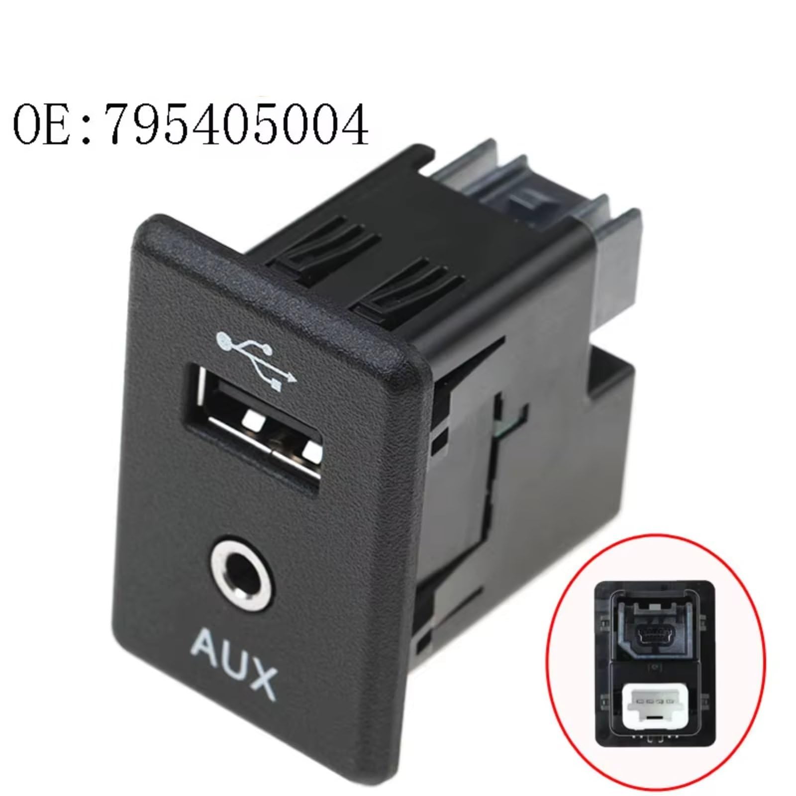 Compatibile Con Nissan 795405004 280234BA0B Sostituzione Automatica Degli Accessori Per Auto Con Porta Multimediale USB AUX Automatica USB Autoveicoli