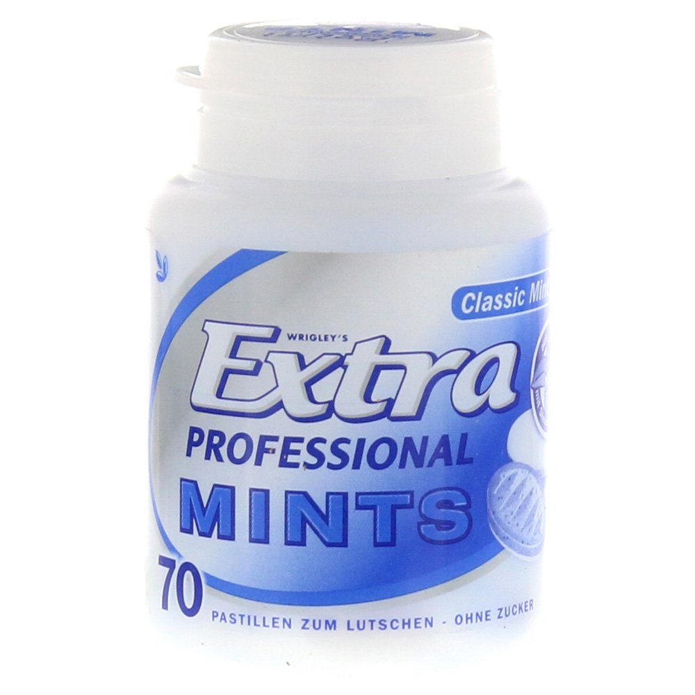 Wrigleys Extra Professional Mints Classic Dose 70 pcs
