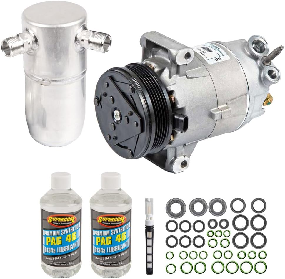 For Chevy Cavalier & Pontiac Sunfire OEM AC Compressor w/A/C Repair Kit - BuyAutoParts 60-83144RN NEW