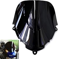 Vista 1 de PSLER Parabrisas doble burbuja para Katana GSX600F GSX750F 1998-2008 negro