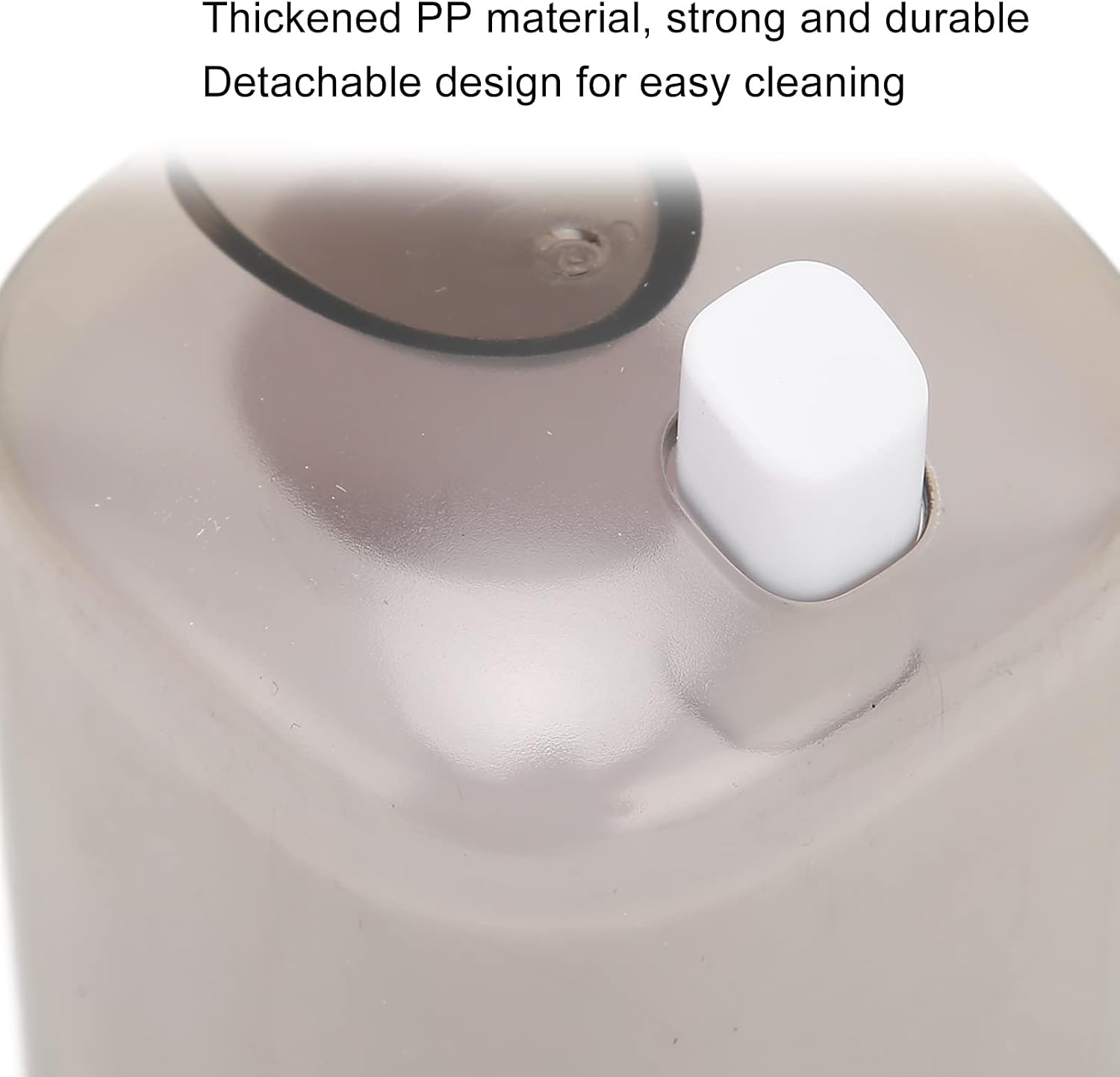 Horoper Toothpick Holder Dispenser, Toothpick Holder Thickening Automatic Toothpick Dispenser for Kitchen Restaurant Sturdy Container(White)