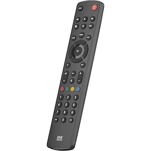 One For All URC1210 Contour Universal Remote Control for TV