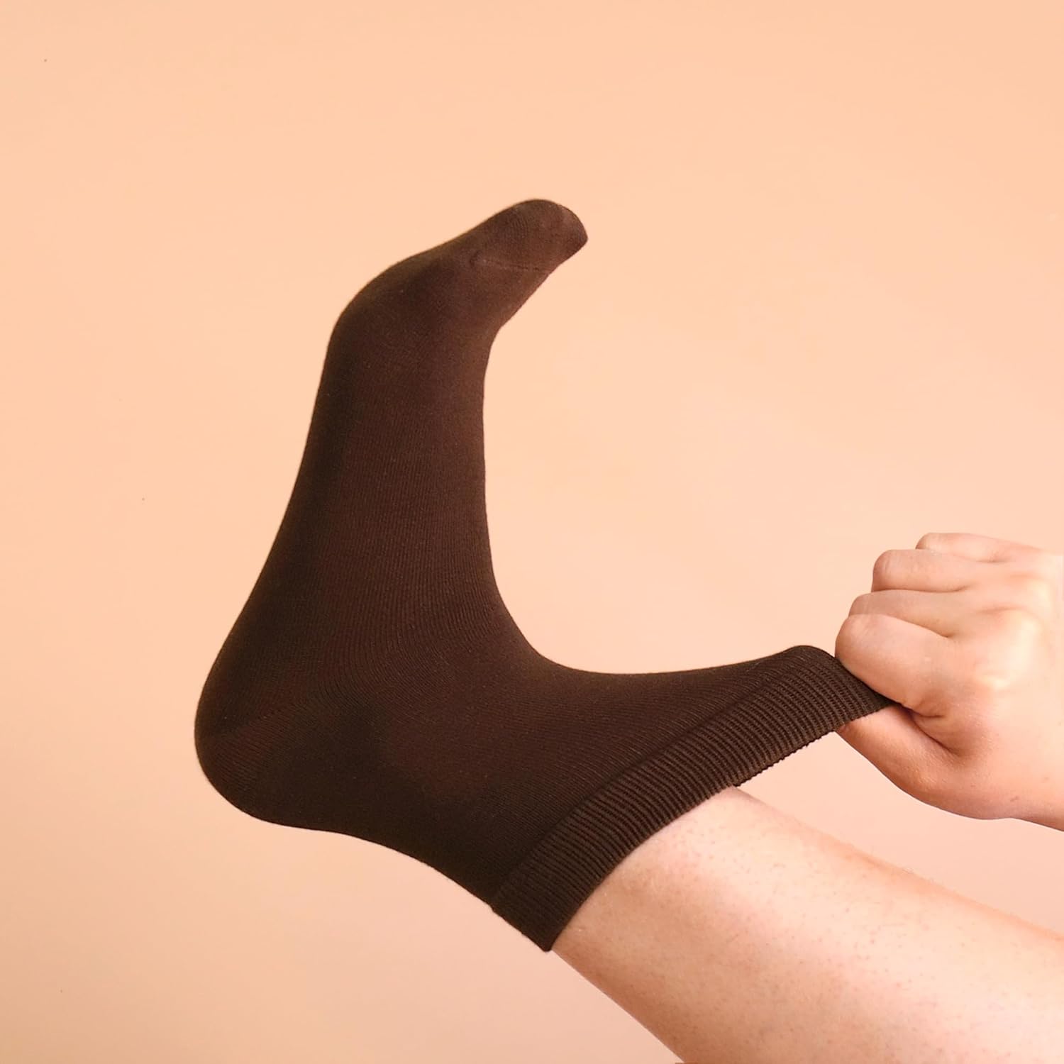 Womens Viscose Bamboo Crew Socks Thin Casual Ultra Soft Colorful Above Ankle Socks Breathable Comfortable 3/6 Pairs - Image 6