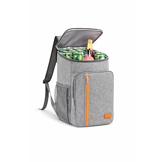 Mochila Térmica Cooler Unissex Impermeável para Bebidas e Alimentos