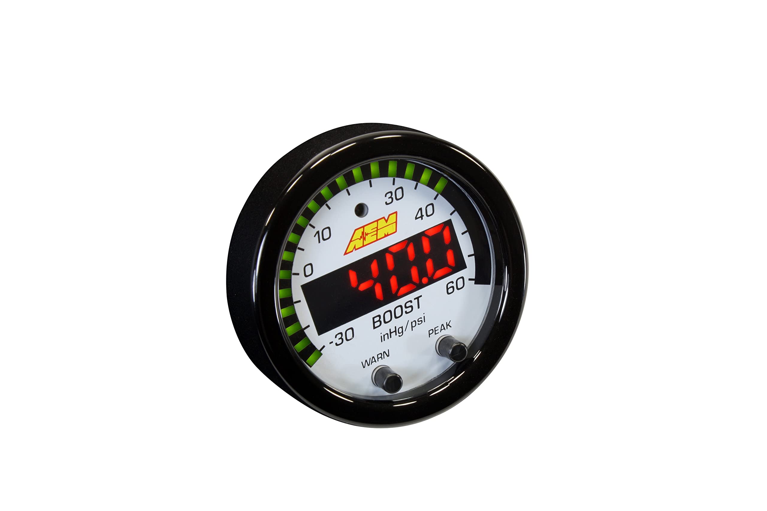 AEM X-Series 60PSI / 4BAR Boost Display Gauge PN: 30-0308