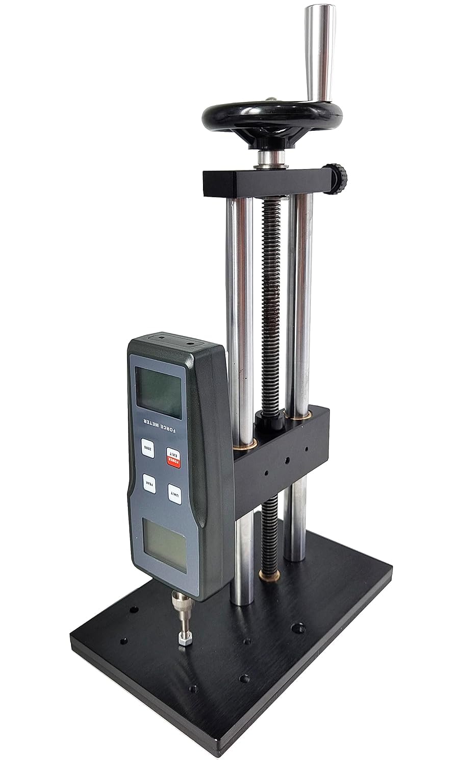 Tablet Hardness Testing Equipment Digital Tablet Hardness Tester with Test Stand 15mm Diameter Four Unit kgf/gf/N/Lbf Resolution 0.01Kgf/0.1N/0.0126F