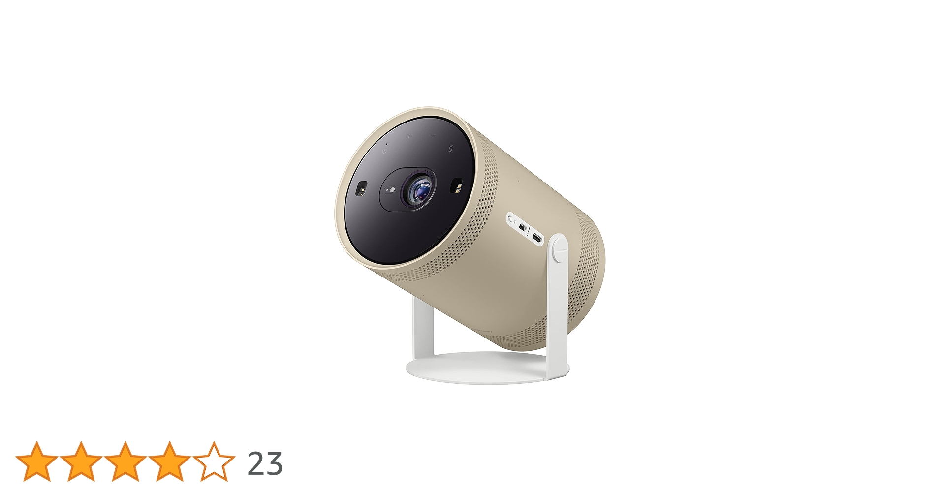 ポータブルプロジェクター ホワイト/ローズゴールド Amazon.co.jp: プロジェクター 超小型【令和6年10月新登場！電動
