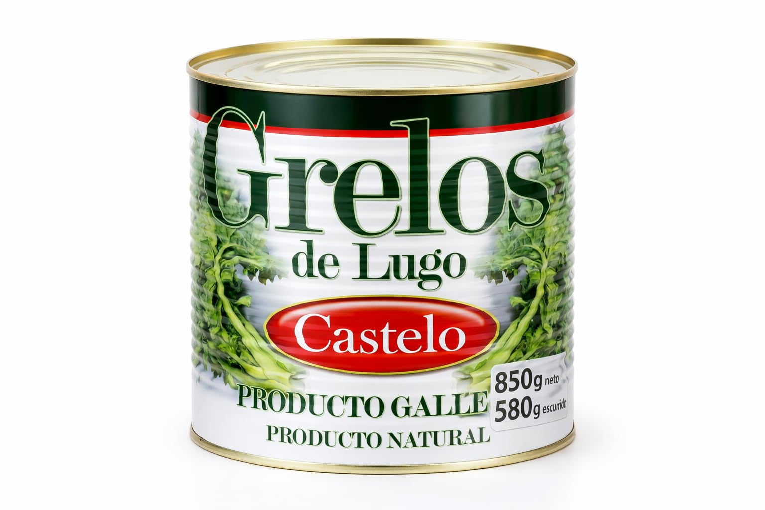 Castelo Grelos Gallegos al Natural - 850 gr