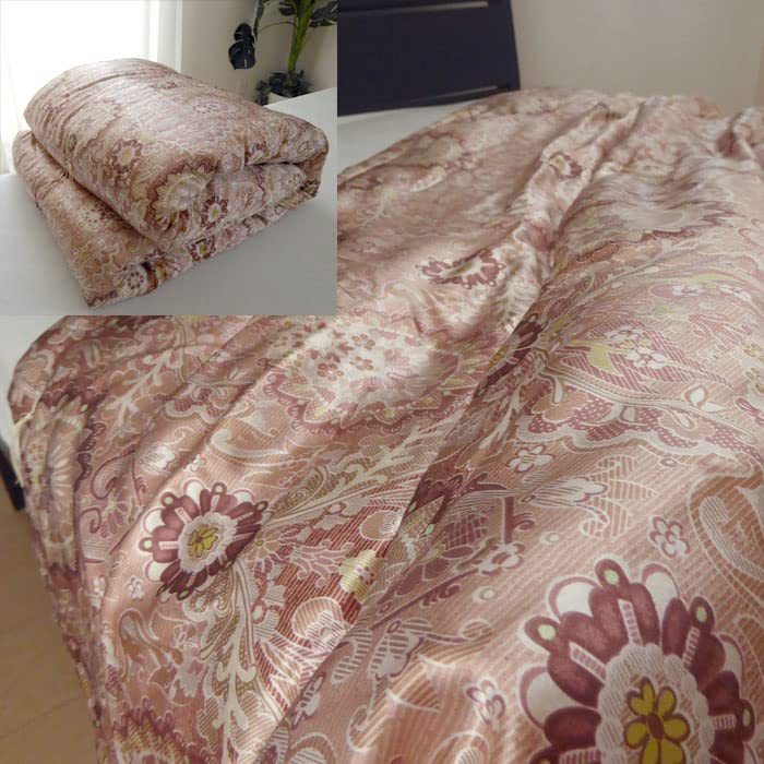 Amazon｜日本製 京都丹後手引き 真綿肌掛けふとん 150×210cm 0.5kg