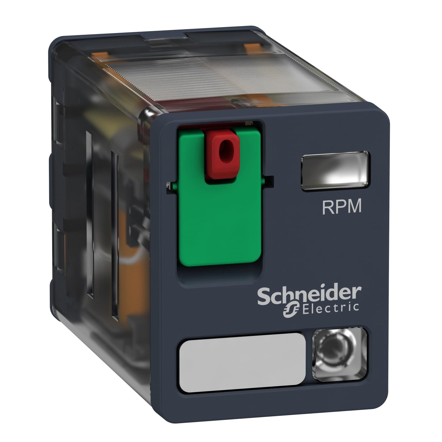 Schneider Electric RPM22F7 Relay+LED 2CO 15A 120VAC, Power Plug-In Relay - Zelio Rpm - 2 C/O - 120 V Ac - 15 A - With Led