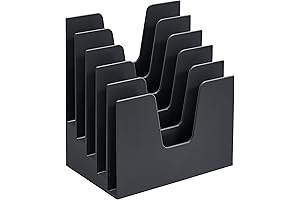 Acrimet Inclined File Folder Organizer in Black