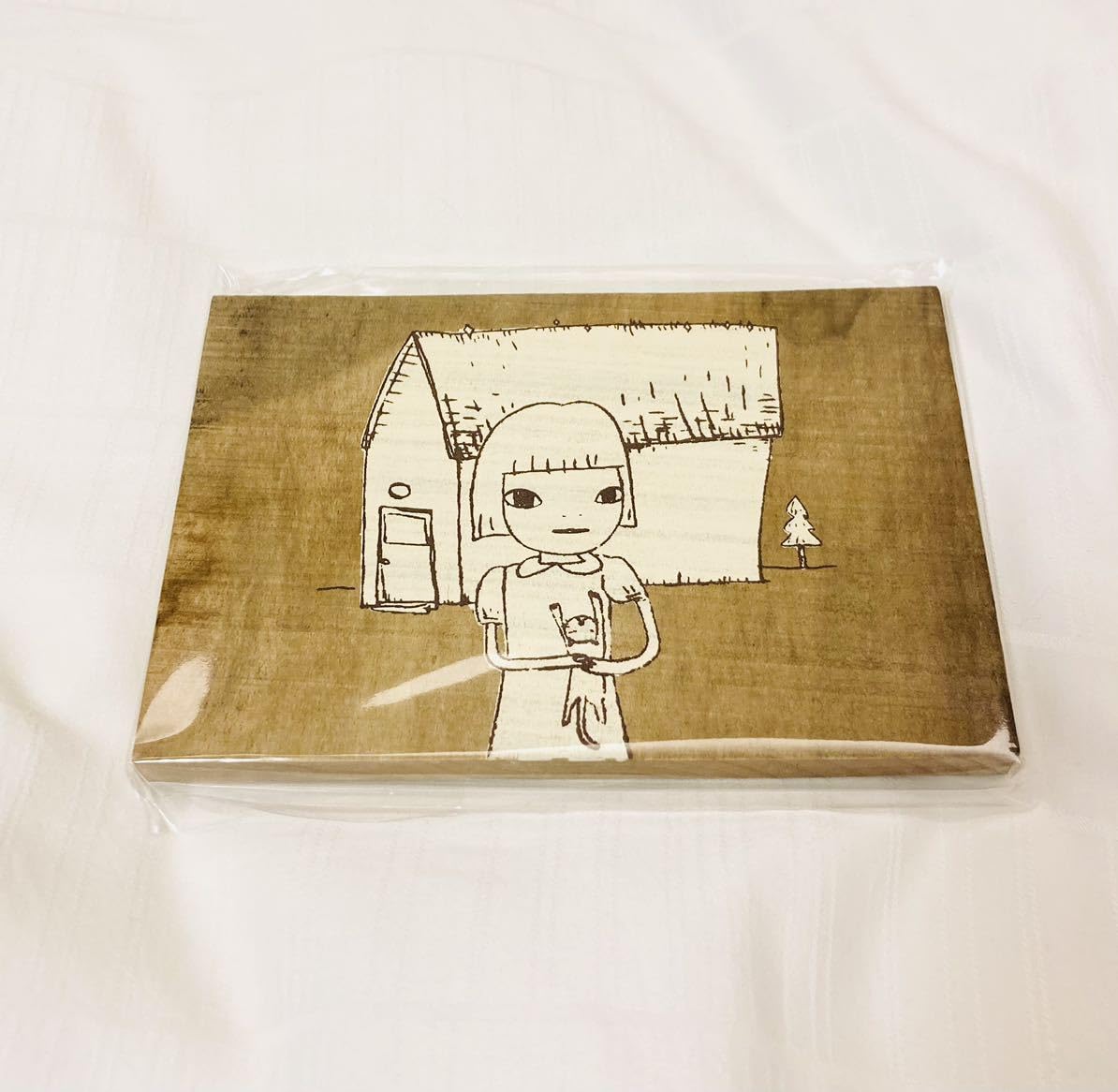 限定　レア　奈良美智　青森県立美術館　ポストカード　りんご箱 リンゴ箱のポストカード「Home」 | アーティスト別,奈良美智