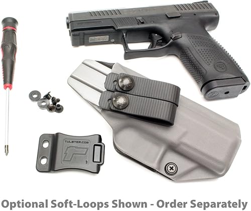 Miniatura 6 de Tulster Funda de perfil IWB en mano derecha se adapta a Shadow Systems MR920