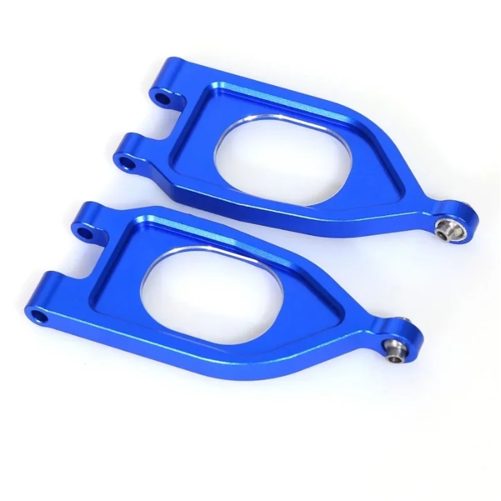 Aluminum Alloy Front Swing Arm Replacement ARA330752 for ARR-MA1:10 2WD Monster Truck RC Car Upgrade Parts(Blue)